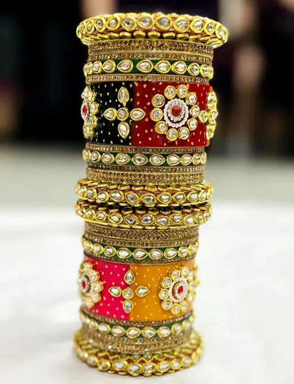 Bridal Chuda / Rajasthani Chuda / Punjabi Chuda / Rajwadi Style